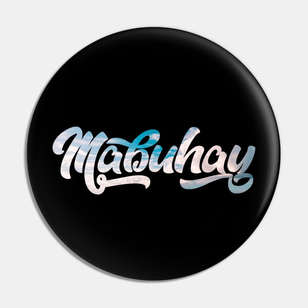 Mabuhay Sky Pin by Mabuhay Clothing