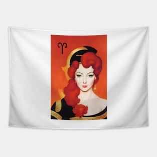 Aries Girl Tapestry