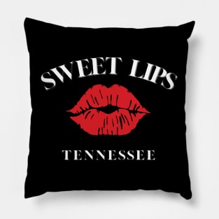 Sweet Lips, Tennessee Design Pillow