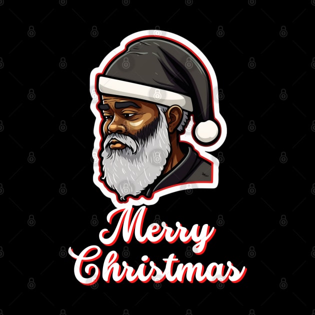 Black Santa, African American Santa by UrbanLifeApparel