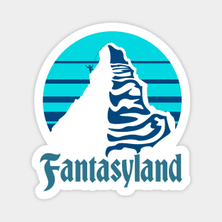 Matterhorn / Fantasyland Vintage 70s Design Magnet