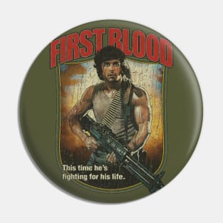 First Blood 1982 Pin