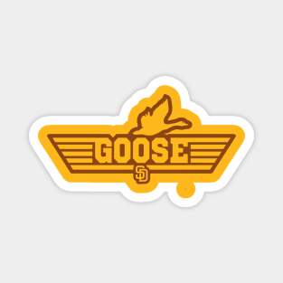 Padres Goose Topgun Brown Magnet