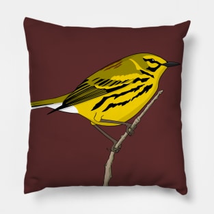 Prairie Warbler Pillow