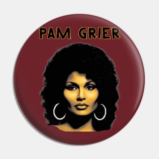 Pam Grier Pin