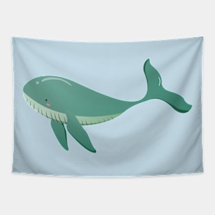 Cute Whale Tapestry