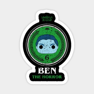 UMBRELLA ACADEMY 2: BEN THE HORROR (GRUNGE STYLE) Magnet