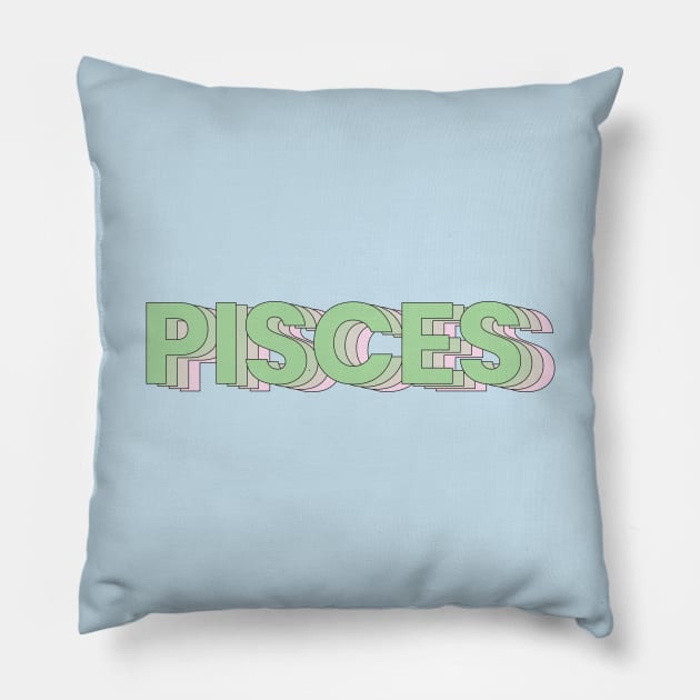 Pisces Pillow by gnomeapple