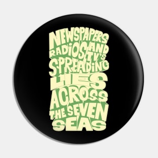 The last Poets - Mean Machine Pin