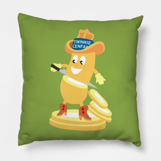 Twinkie d'Auvergne Pillow by Team Kultzow