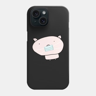 Pig in quarantine Phone Case