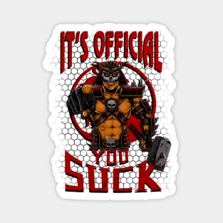 Shao Kahn Magnet