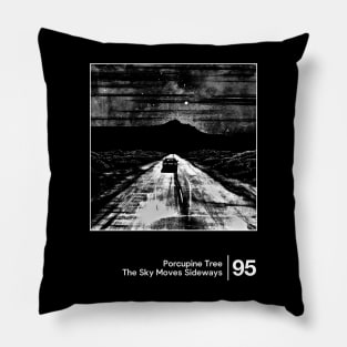 Porcupine Tree - Minimalist Style Illustration Artwork Pillow