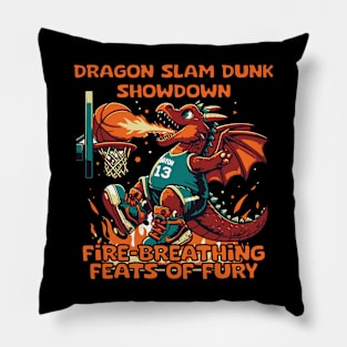 Dragon Slam Dunk Showdown Pillow
