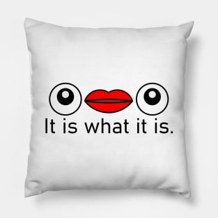 It Is What It Is Pillow