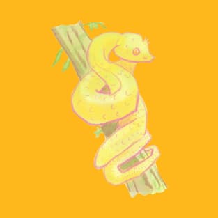 Yellow Viper Snake T-Shirt