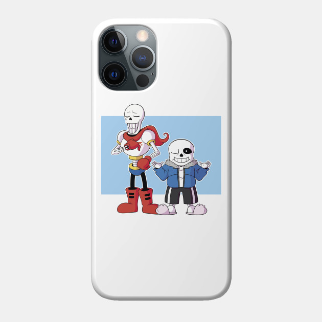 Papyrus and Sans - Undertale - Phone Case