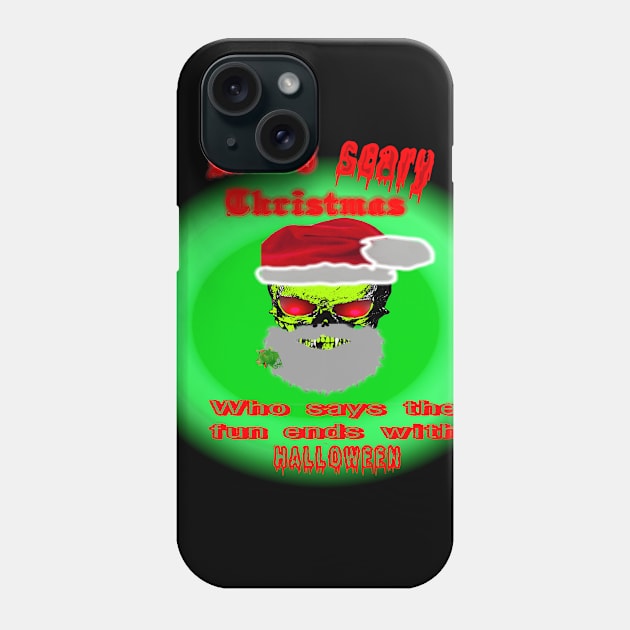 MARRY SCARY CHRISTMAS Phone Case by Horrific Humor