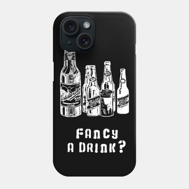 Vintage Beer Fancy a Drink Phone Case by DANPUBLIC