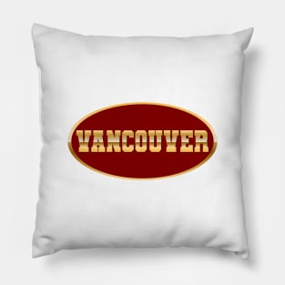 Gold Vancouver Pillow