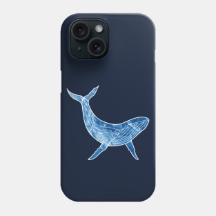 Watercolor Whale Phone Case