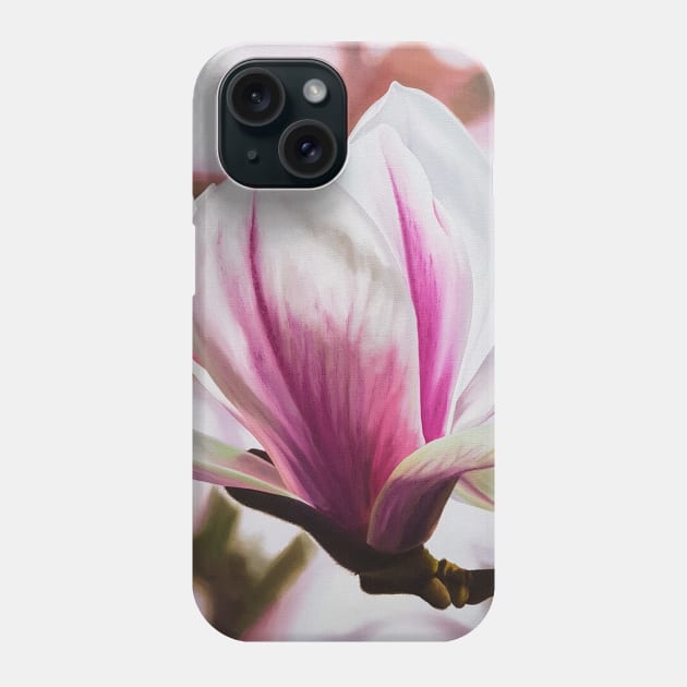 Magnolia - spring blossom in pink! Phone Case by EmilyBickell