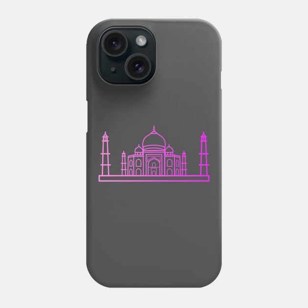 Taj Mahal - Icon Phone Case by Lionti_design