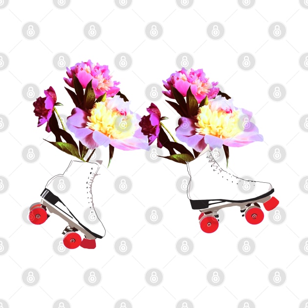 Flowers Skaters by Manitarka