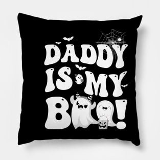 Groovy Mama Is My Boo Halloween For Boys Girls Kids Youth Pillow