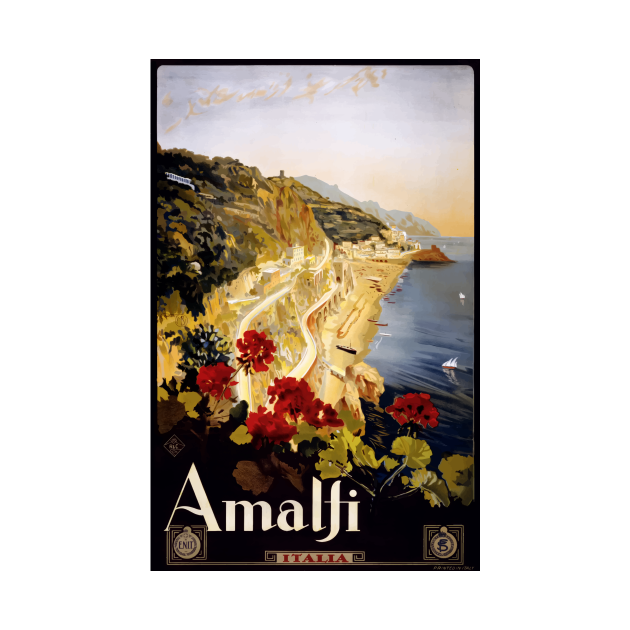 Discover Amalfi Italia - Italian Pride - T-Shirt