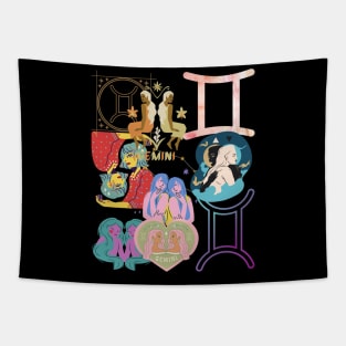 Zodiac design symbol Tapestry