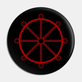 Wheel of Taranis Pin