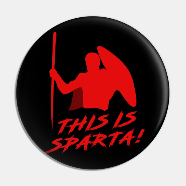 Spartan Army Pin by NotoriousMedia