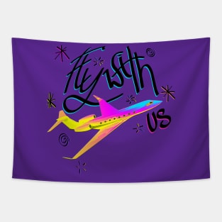 Fly With Us Tapestry