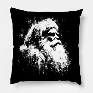 Grunge Santa Pillow