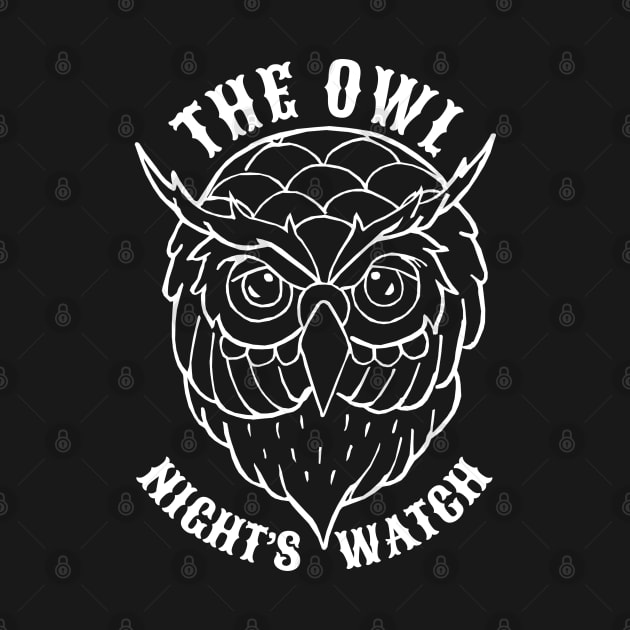 The Night's Watch Owls by KewaleeTee