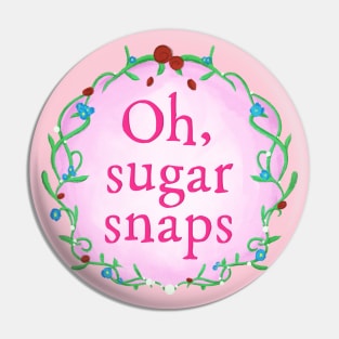 Oh, Sugar Snaps Tee Pin