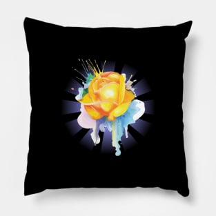 Yellow Rose Pillow