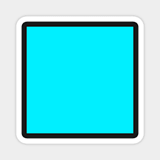 Single color - blue Magnet