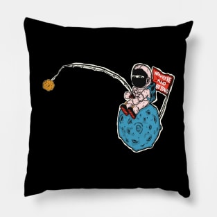 astronot design Pillow