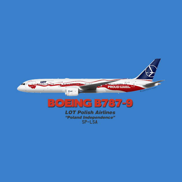 Boeing B787-9 - LOT Polish Airlines "Poland Independence" by TheArtofFlying