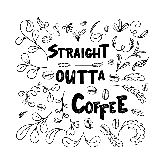 straight outta coffee by kreptiliya