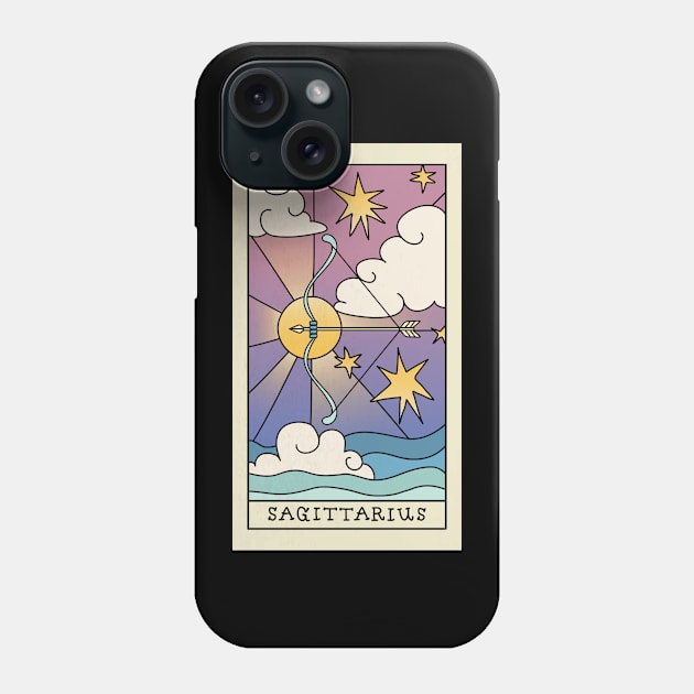 Sagittarius Zodiac Phone Case by LatinaMerch