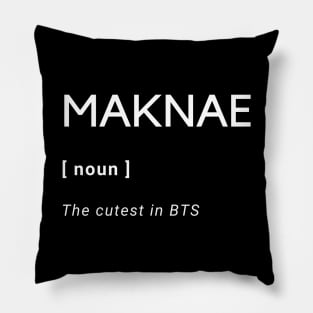 MAKNAE MEANING Pillow
