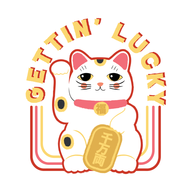 Gettin' Lucky - Lucky Cat by Perpetual Brunch