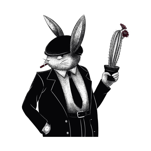 Gangster Rabbit by fleohr