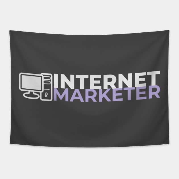 Internet Marketer Tapestry by DUCO