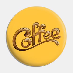 coffee T-shirt Pin