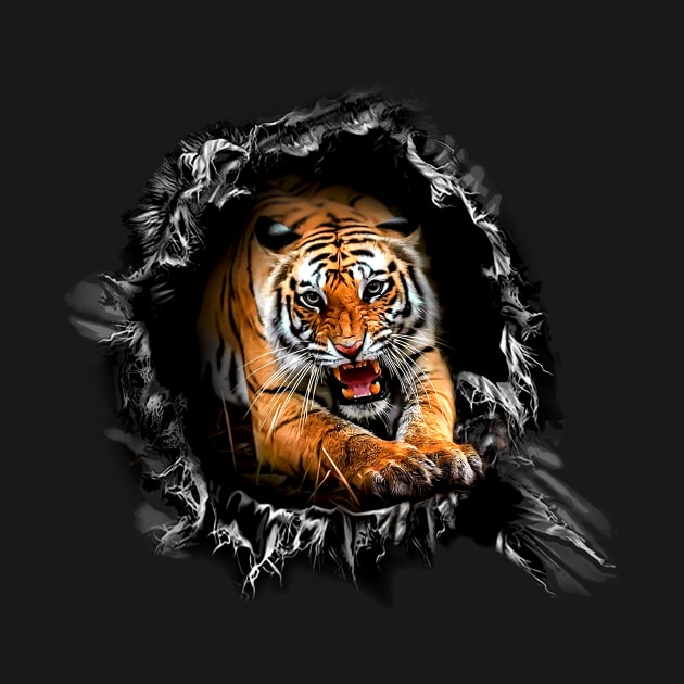 Tiger Attack! by Mystik Media LLC