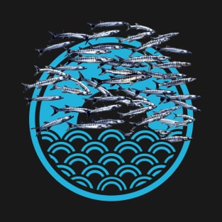 Barracuda cyclone Scuba T-Shirt